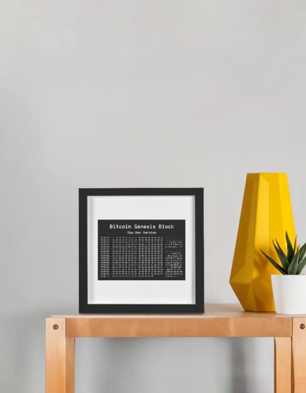 8X8 Inch Framed Poster