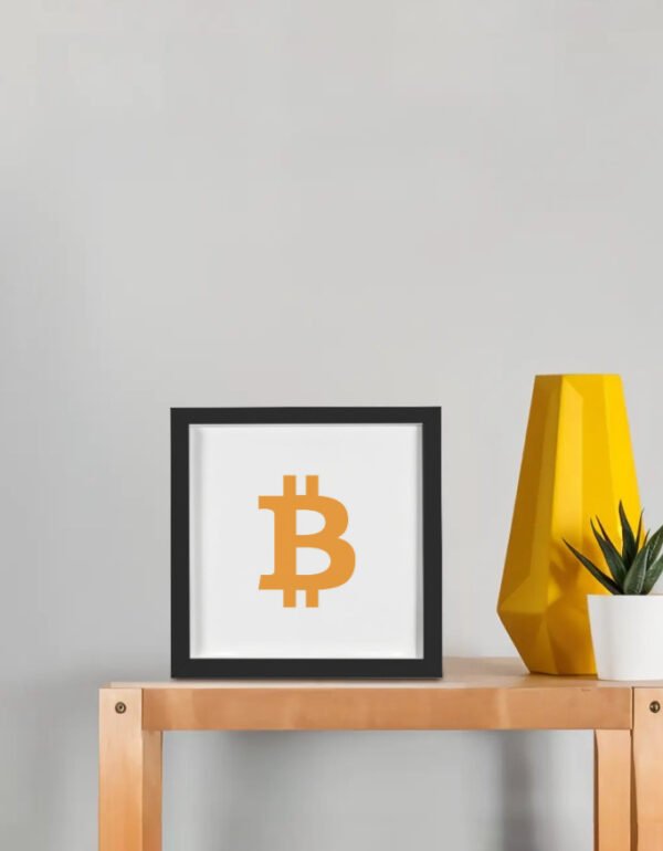 8X8 Inch Framed Poster