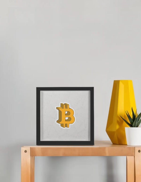 8X8 Inch Framed Poster